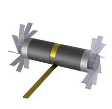 Ballistic Robot Delivery System payload